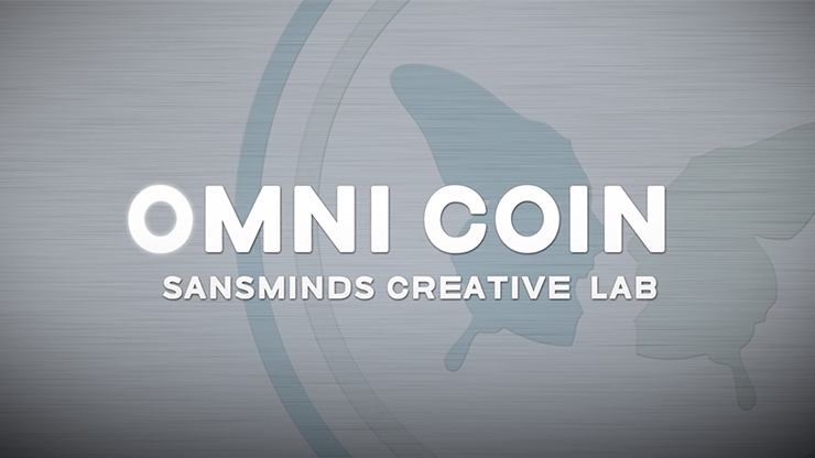  Omni Coin US version (DVD and 2 Gimmicks) by SansMinds Creative Lab