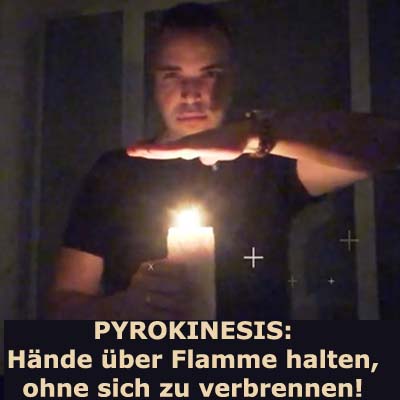 Pyrokinesis-Zaubertrick