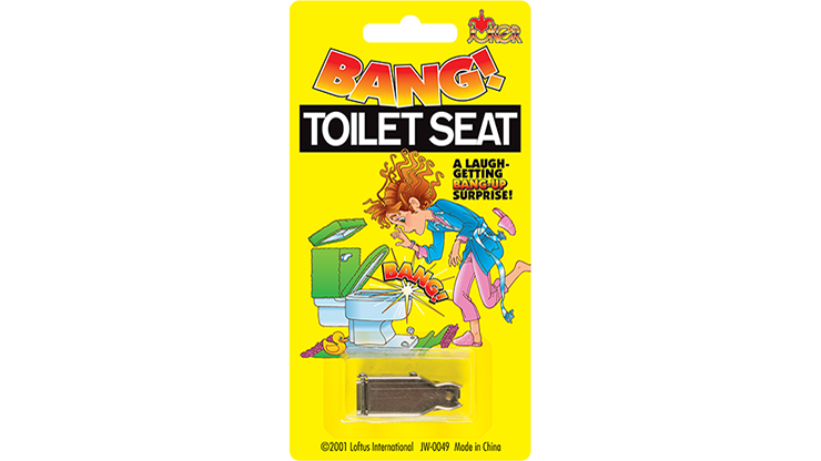 Magic Tricks Toilet Seat Prank by Loftus Tricks BANG